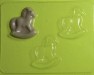 4030 Rocking Horse Chocolate Candy Mold